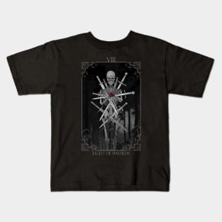 eight of swords Kids T-Shirt